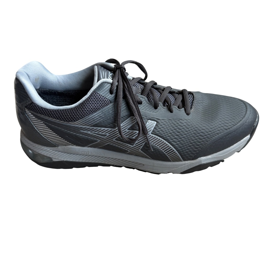 Asics Gel-Course Glide Mens Golf Shoes Dark Grey Silver 1111A183 Size 11